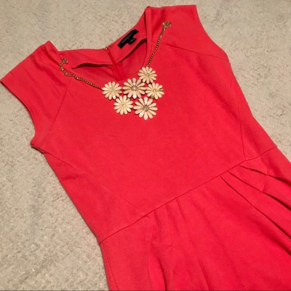 Banana Republic pink sleeveless work dress size 4